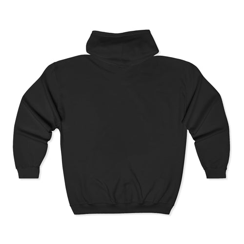 Earned Not Given Zip Hoodie — Motivational Full Zip Hooded Sweatshirt