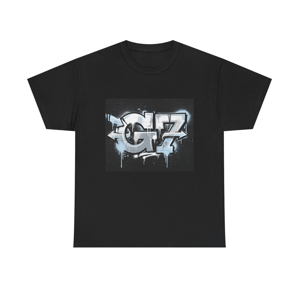 Graffiti 'GZ' Streetwear Tee — Urban Hip-Hop Graphic T-Shirt